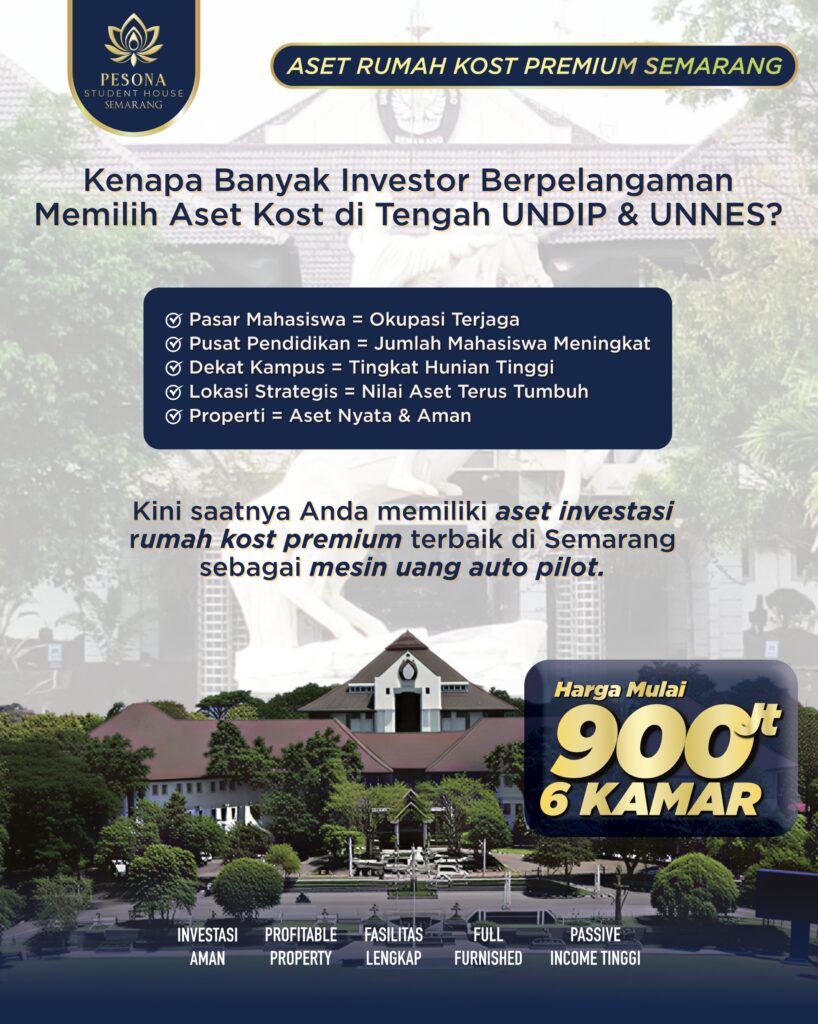 Investasi Rukost Premium Semarang